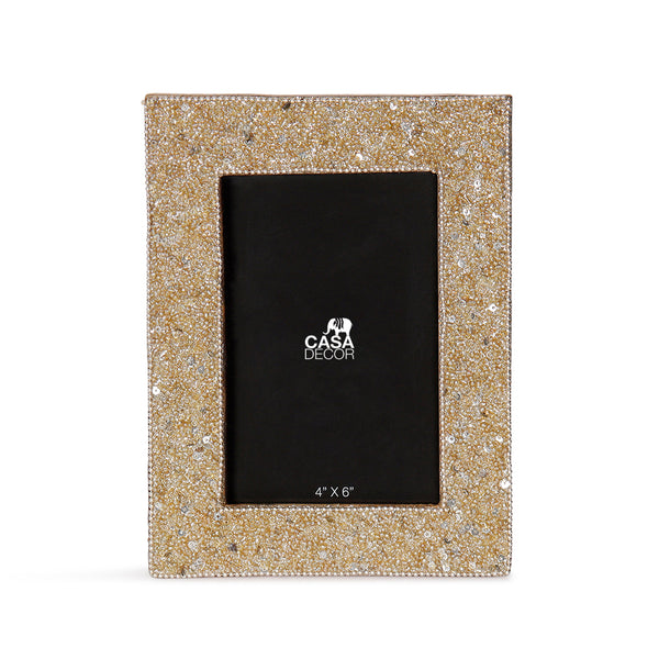 Bedazzled Beaded Photo Frame