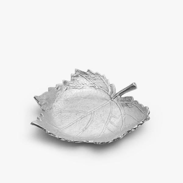 Silver Maple Leaf Tray