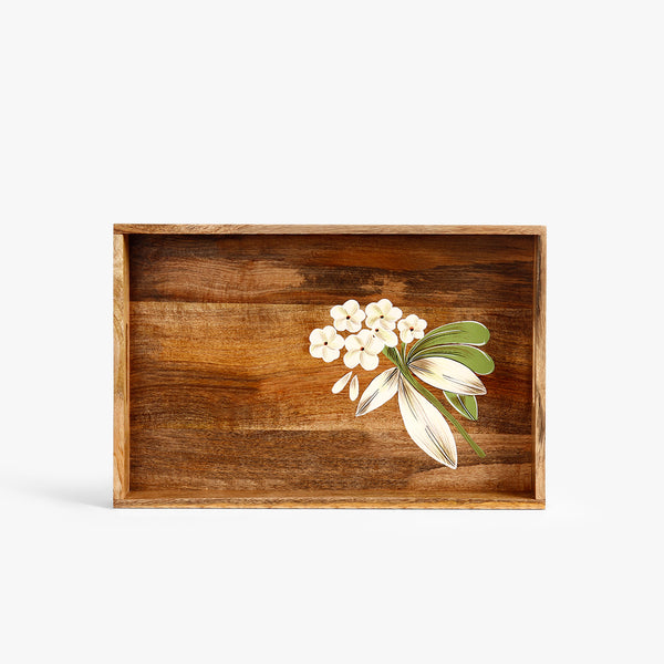 Blooming Beauty Serving Tray (46x30x5 cm)