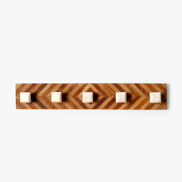 Chevron Geometrical Hooks on Board