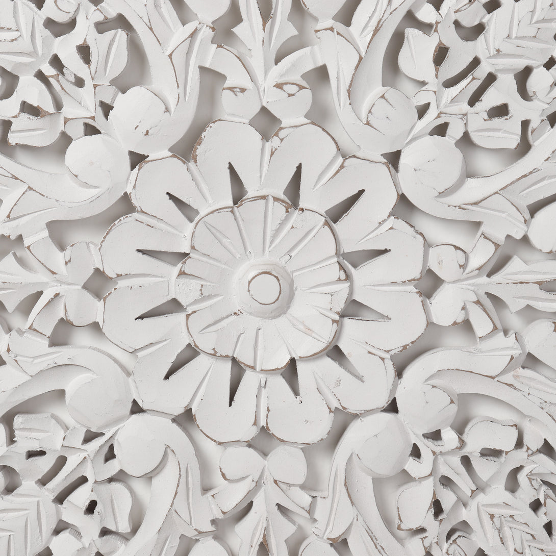 Hand-Carved Wooden Jali Wall Panel – Casa Decor