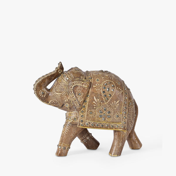 Jodhpur Tale- Fortune Elephant (20x10x19 cm)