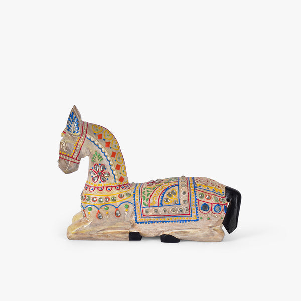 Jodhpur Tale- Heritage Horse (21x7x17 cm)